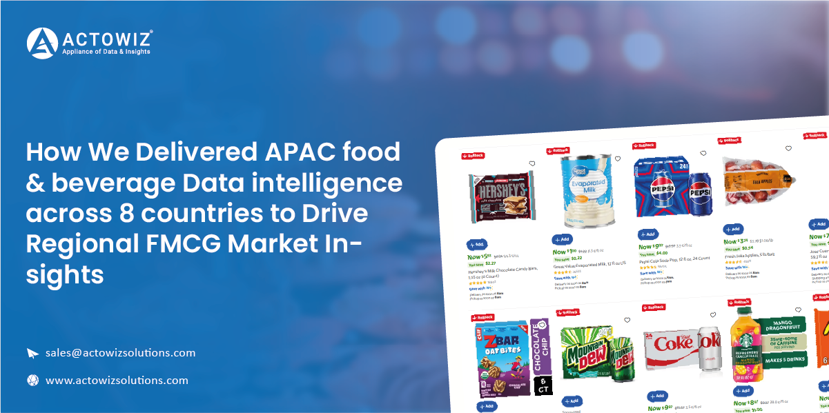 APAC food & beverage Data intelligence across 8 countries
